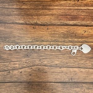 Tiffany & Co. 925 Heart Tag Bracelet